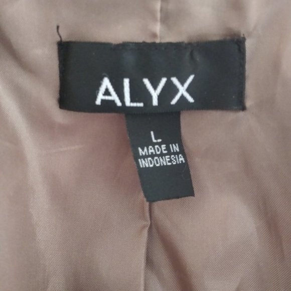 Alyx Tan Cape Coat Women's Large - Picture 7 of 7
